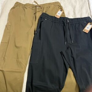 Thorogood Men's Casual Pants - Black and Tan sz large